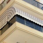 סוכך מרקיזה עם חלק קבוע - סככות נועה