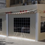 סוכך קבוע בשילוב סגירת חורף - סככות נועה