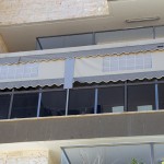 סוכך קבוע בשילוב סגירת חורף