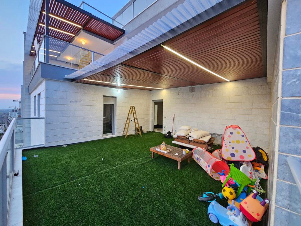 פרגולה אלומיניום