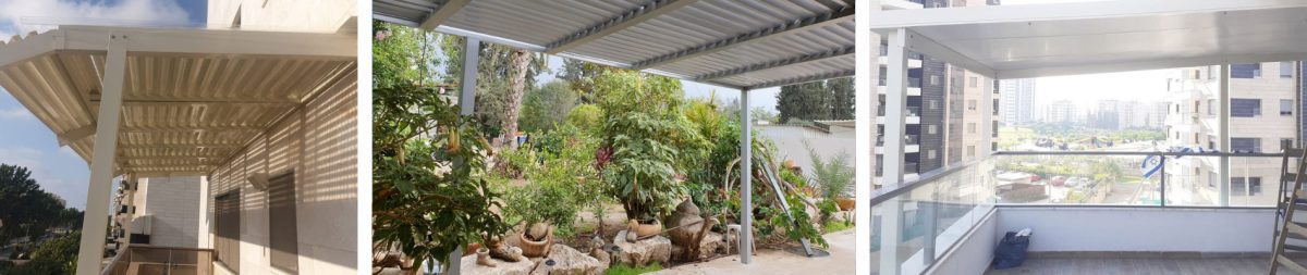 פרגולות אלומיניום
